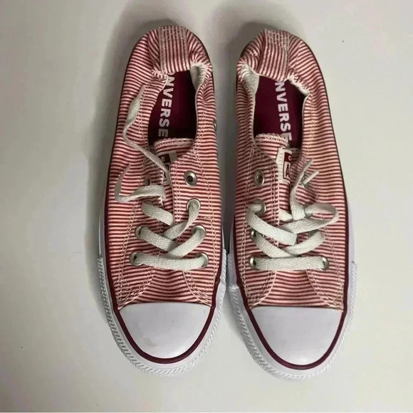 Converse Red Shoes - Picture 1 of 6